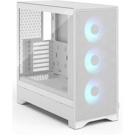 Obudowa midi tower Fractal design pop 2 air rgb (biała | 1x usb-a | 1x usb-c | rgb | szkło hartowane)
