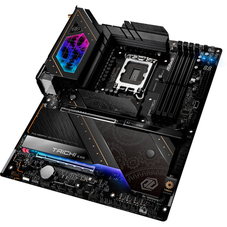 Płyta główna Asrock Z890 Taichi Socket 1851 (czarna, RAID, 5 GB-LAN, 2,5 GB-LAN, Wi-Fi 7, BT, dźwięk, ATX)