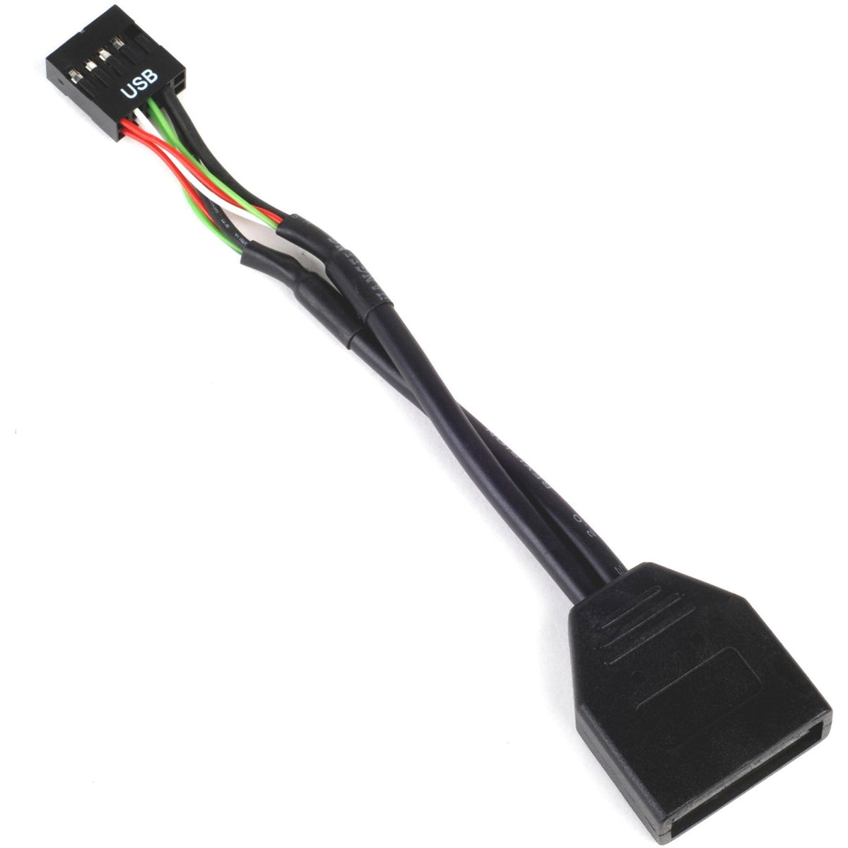 Silverstone g11303050-rt, adapter USB 2.0 (wewnętrzny) 9-pinowy > USB 3.0 (wewnętrzny) 19-pinowy (czarny)