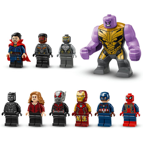 Lego® Marvel Avengers: zestaw do budowania ostatecznej bitwy — 76323