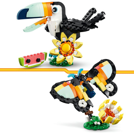 Lego® Creator Dzikie zwierzęta 3 w 1: tropikalny tukan - 31173