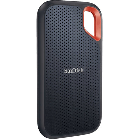 Zewnętrzny dysk SSD Sandisk Extreme Portable v2, 1 TB (czarny pomarańczowy, SDSSDE61-1t00-G25, USB-C)