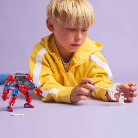 Lego Super Heroes 76308 Mech Spider-Mana kontra antytoksyna