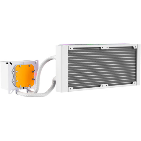 Chłodzenie wodne Xyz pc gear hydrotemp aio 240 (biały, argb, pwm)