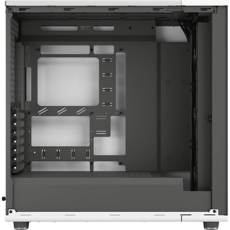 Fractal Design North XL RC Chalk White TG Clear Obudowa Midi Tower (biały kolor drewna | 2x USB-A | 1x USB-C | szkło hartowane)