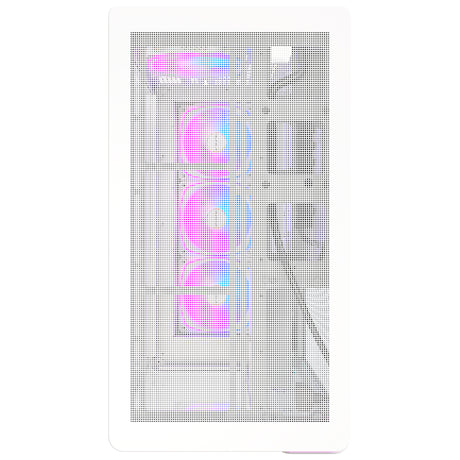 Obudowa midi tower Montech king 45 pro (biała | 2x USB-A | 1x USB-C | RGB | okienko)