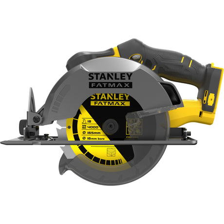 Ręczna piła tarczowa Stanley Fatmax v20 18 V (czarno-żółta, akumulator i ładowarka nie wchodzą w skład zestawu)