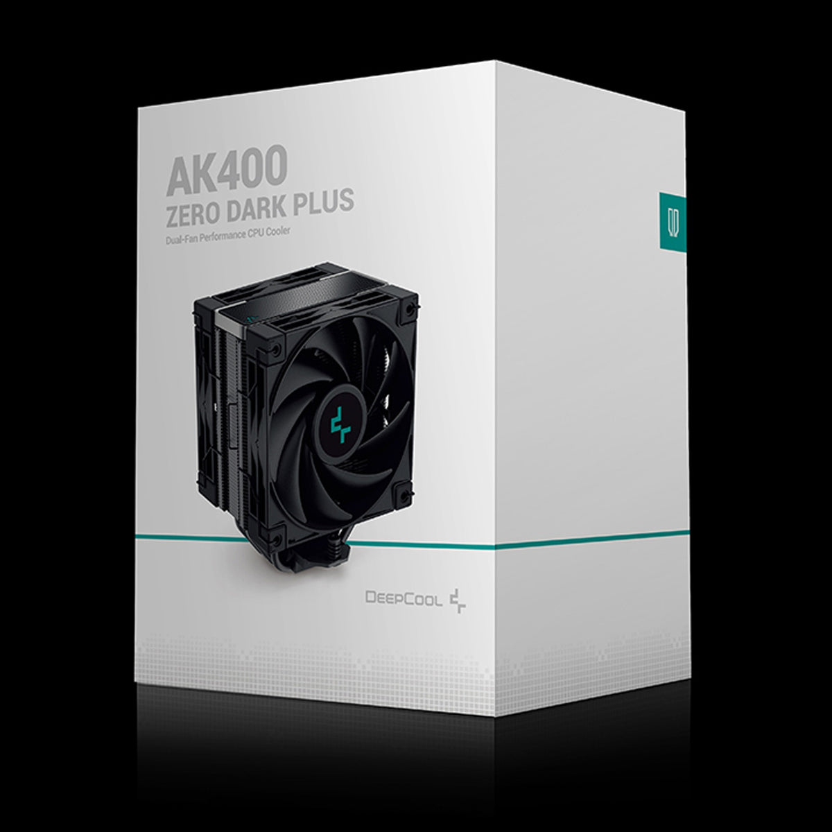 Deepcool ak400 zero dark plus chłodnica procesora (czarna)