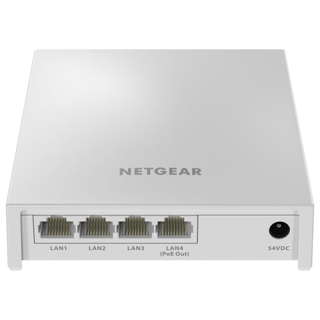 Dwuzakresowy, gigabitowy punkt dostępowy PoE Netgear Insight Managed WiFi 6 AX1800 (WAX610W) (biały)