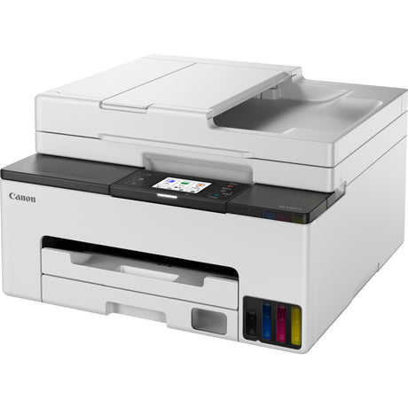 Uniwersalna drukarka atramentowa Canon maxify gx2051 z funkcją faksu (biały, drukowanie, kopiowanie, skanowanie, faksowanie, Wi-Fi)