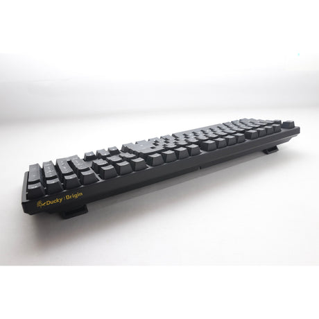 Ducky Origin Phantom Black, klawiatura (czarna, układ US, Cherry mx Red, hot swap, podwójne klawisze pbt)