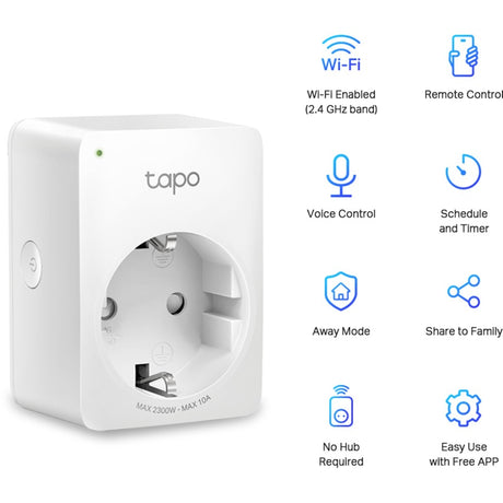 Inteligentna wtyczka Tp-link Tapo P100 – Holandia – 2 szt