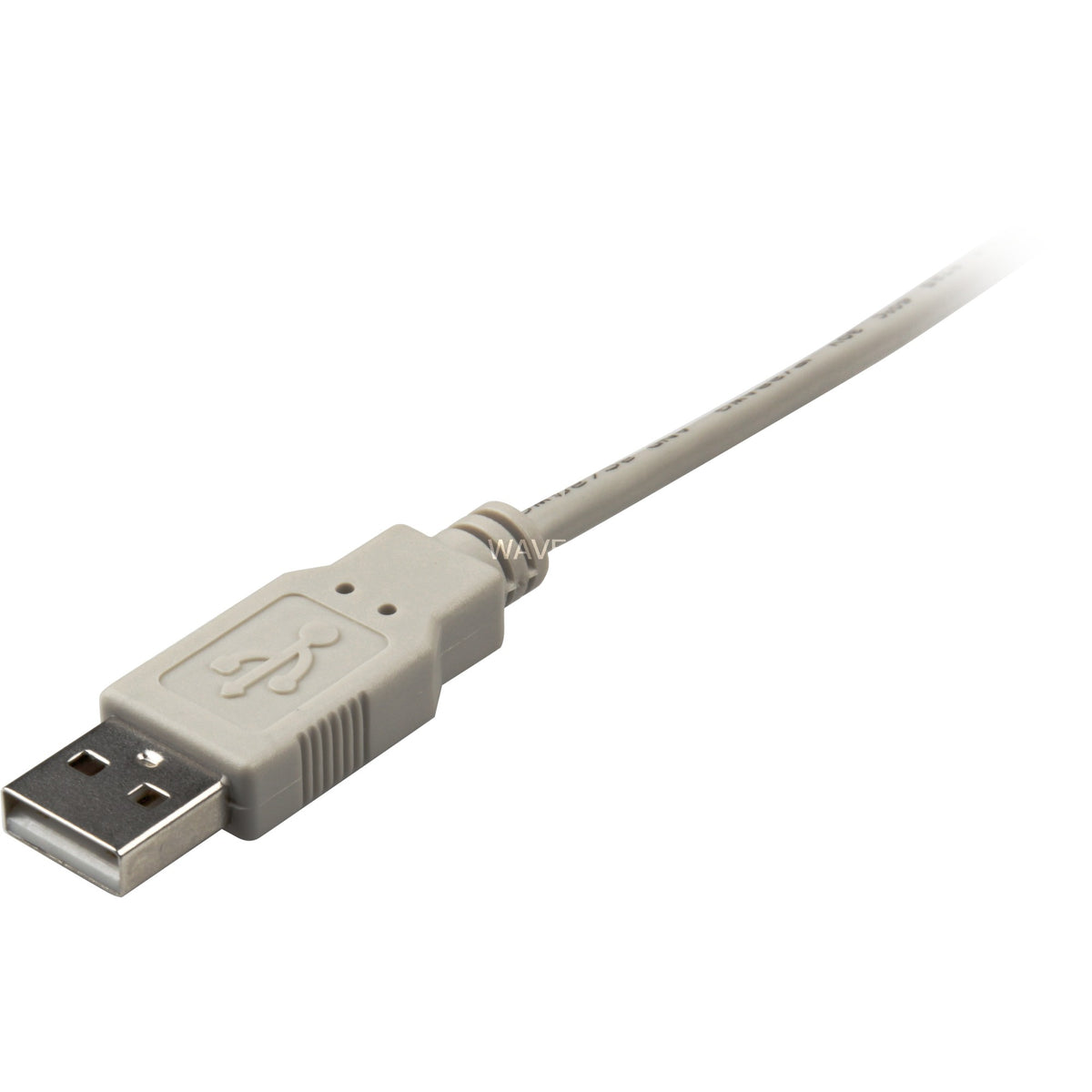 Kabel Sharkoon USB-A 2.0 > USB-B (szary, 0,5 m)