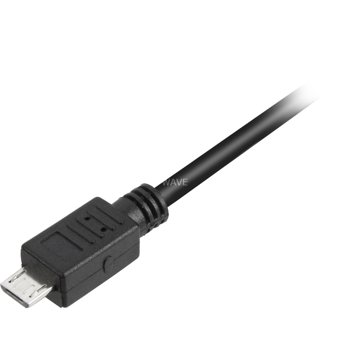 Kabel Sharkoon USB-A 2.0 > micro USB-B (czarny, 3 metry)