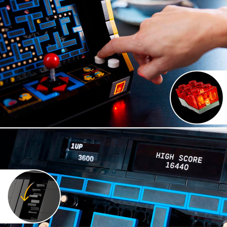 Ikony klocków LEGO Pac-Man Arcade - 10323