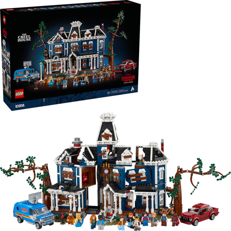 Ikony Lego Strange Things: zestaw do budowania domu rodzinnego Creel dla dorosłych - 11370