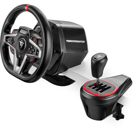 Dodatkowa dźwignia zmiany biegów Thrustmaster Th8s (czarna czerwona, PC, Playstation 4, Playstation 5, Xbox Series x|s, Xbox One)