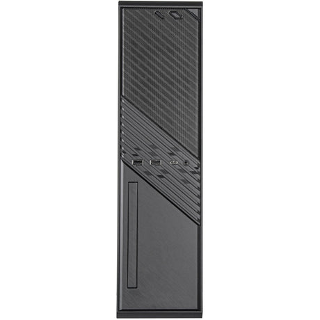 Obudowa mini tower Silverstone milo 12 (czarna | 2x USB-A | 1x USB-C)