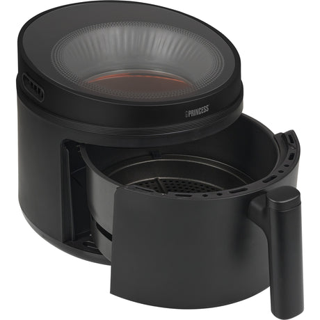 Frytownica na gorące powietrze Princess Cyclone Vision Airfryer (czarna, 5 litrów)