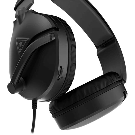 Zestaw słuchawkowy do gier nausznych Turtle Beach Ear Force Recon 70x Black (2024) (czarny, xbox series x|s, xbox one, ps4, ps5, switch, pc, mobile)