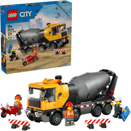 Lego City Świetne pojazdy 60478 Ciężarówka z cementem
