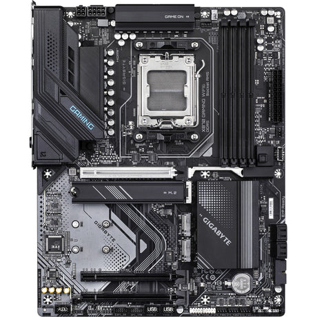 Płyta główna Gigabyte x870 Gaming WiFi6 z gniazdem AM5 (czarno-szara, RAID, 2,5 GB-LAN, WiFi 6, BT, dźwięk, ATX)
