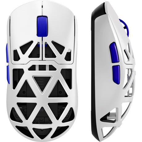 Bezprzewodowa mysz do gier Mchose ax5 pro, stop magnezu (biały, do 26 000 dpi, 2,4 GHz USB-C Bluetooth)