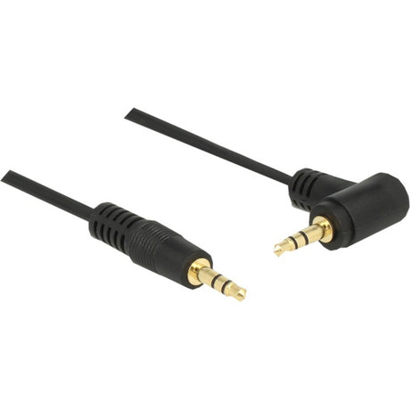 Delock Kabel męski 3,5 mm > 3,5 mm męski (czarny, 1 metr)