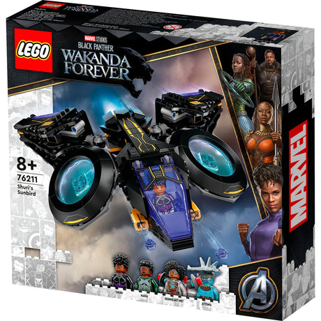 Lego Marvel - zabawka konstrukcyjna Sunbird Shuri (76211)