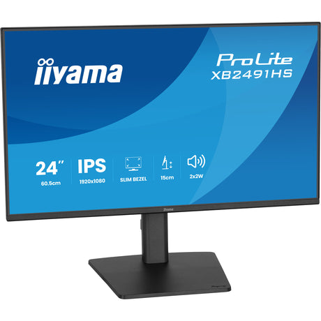 Monitor Iiyama prolite xb2491hs-b1 23.8 (czarny, 120 hz, hdmi, displayport, audio)