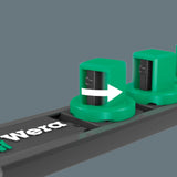 Wera 9608 cap pasek magnetyczny b impaktor imperial 1 klucz nasadowy (czarny zielony, 9 sztuk)