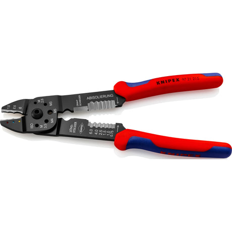 Knipex 97 21 215 szczypce do zaciskania izolowanych końcówek kablowych