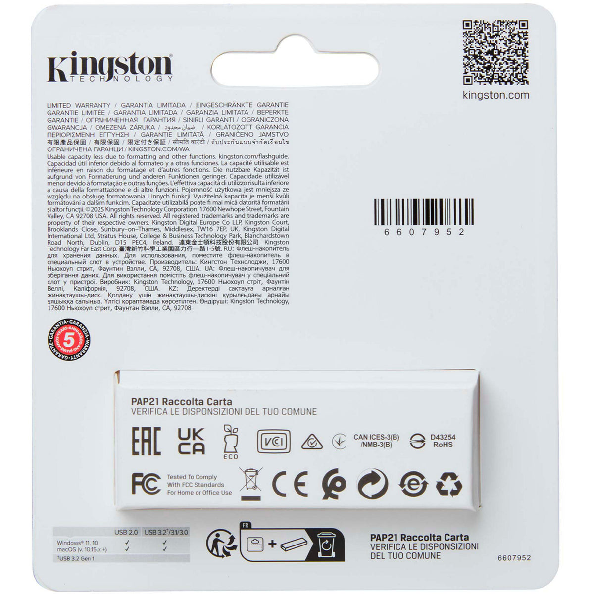 Pendrive Kingston Data Traveler Exodia S 64 GB (czarny, DTXS 64 GB)