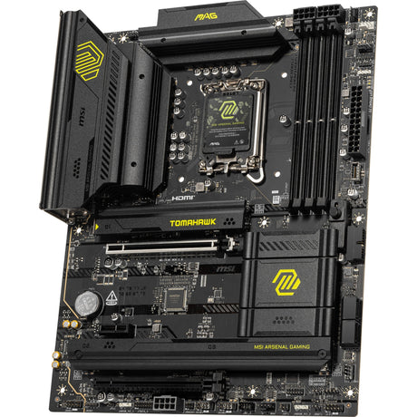 Płyta główna MSI Mag B860 Tomahawk WiFi Socket 1851 (RAID, 5 GB-LAN, WiFi 7, BT, dźwięk, ATX)