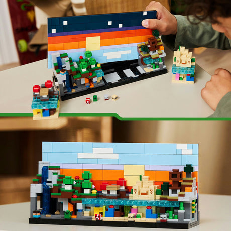 Lego Minecraft 21589 mini biomy
