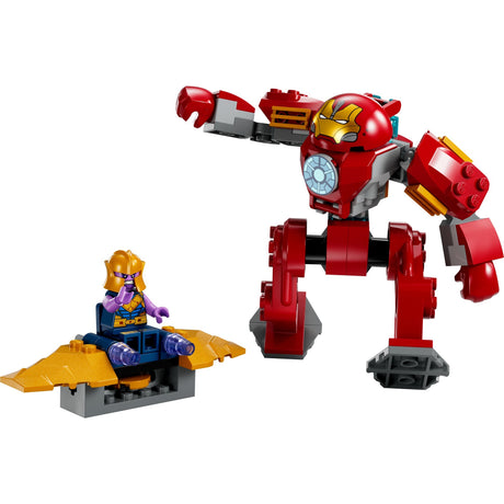 Lego Marvel - zabawki konstrukcyjne Iron Man Hulkbuster kontra Thanos (76263)