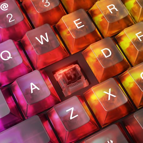 Lenovo legion k510 mini pro rgb mechanisch gaming toetsenbord (zwart, układ amerykański (qwerty), 75%, brązowy przełącznik, hot swap, usb)