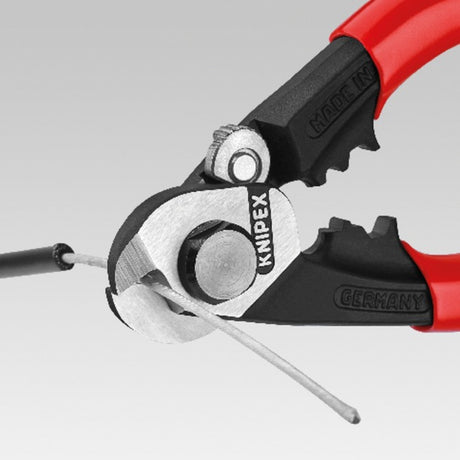 Przecinak do drutu stalowego Knipex 95 61 190 z tworzywa sztucznego 190mm