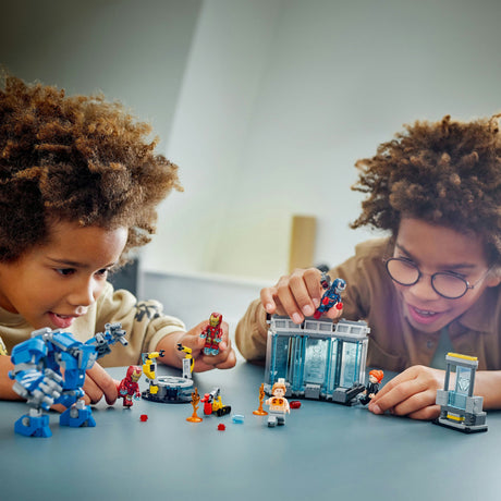 Lego Marvel Laboratorium Iron Mana: zestaw zbrojowni – 76315