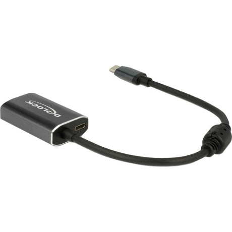 Delock Adapter USB-C (męski) > HDMI (żeński) (ciemnoszary, 0,2 m, 4k 60 Hz)