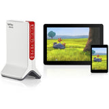 Fritz! box 6820 lte v3 międzynarodowy router wlan lte (biały czerwony, 4g (lte), 3g 3g+ (umts hspa+), mesh wi-fi)