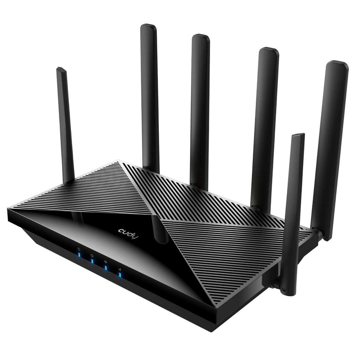 Cudy ac1200 Wi-Fi 4g LTE-cat6 gigabitowy router mesh (czarny, siatka, aplikacja, 2x gniazdo nano SIM)