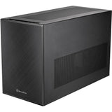 Obudowa mini tower Silverstone Sugo 17 (czarna | 2x USB-A | 1x USB-C)