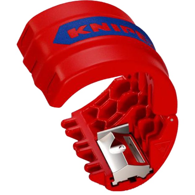 Obcinak do rur Knipex bix 90 22 10 bk (czerwony niebieski)