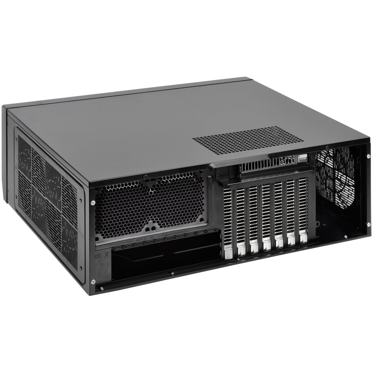 Obudowa Silverstone SST-GD09B-C HTPC (czarna | 1x USB-A | 1x USB-C)