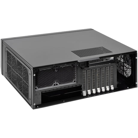 Obudowa Silverstone SST-GD09B-C HTPC (czarna | 1x USB-A | 1x USB-C)