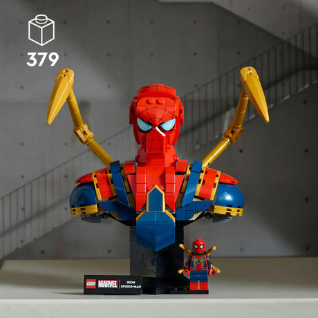 LEGO Super Heroes 76326 Popiersie Iron Spider-Mana