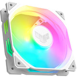 Wentylator odwróconej obudowy Asus tuf gaming tr120 argb (biały, 120 x 120 x 28 mm)