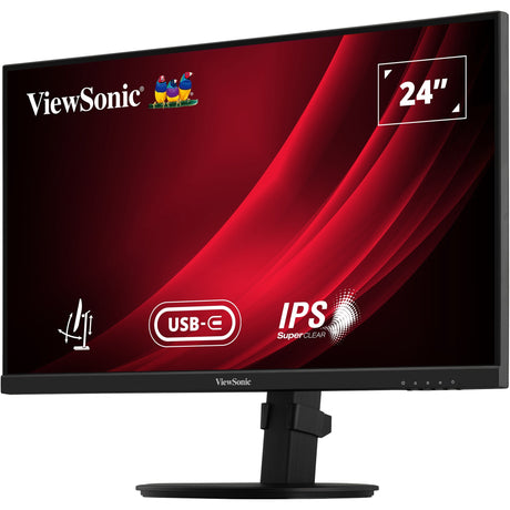 Monitor Viewsonic vg2409-mhdu-2 24 (czarny, 1x HDMI, 1x Display Port, USB-C, USB-A, USB-B, 100 Hz)