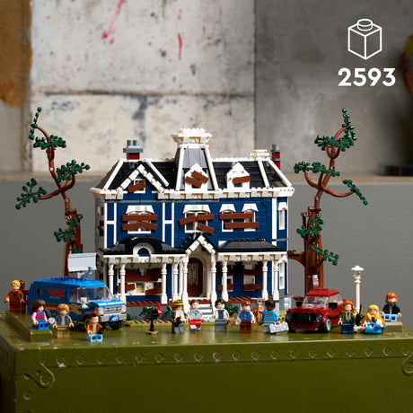 Ikony Lego Strange Things: zestaw do budowania domu rodzinnego Creel dla dorosłych - 11370